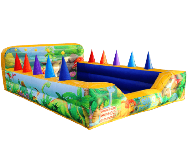 Juego Inflable Piscina de Pelotas Dinosaurios
