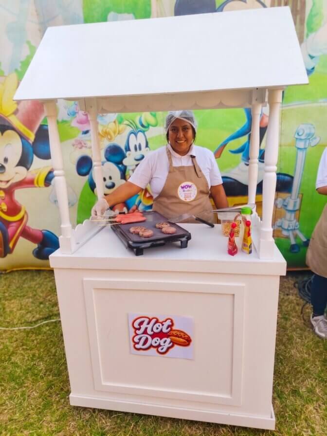 Carrito de snacks para fiestas infantiles en Lima - foto 1