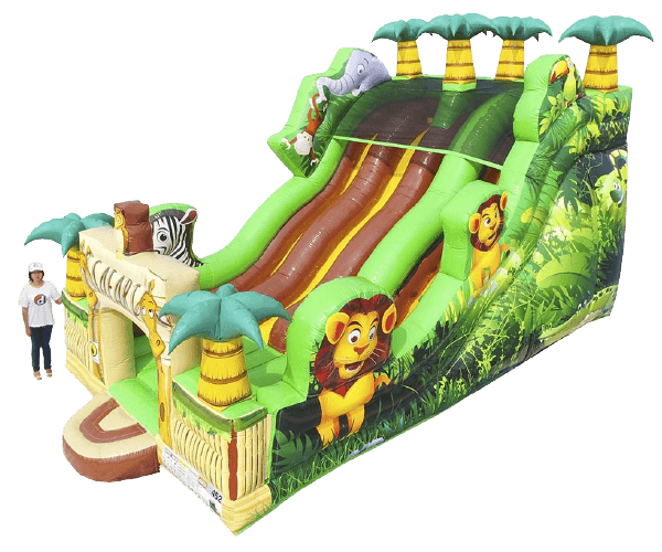 Juego Inflable Tobogán Safari